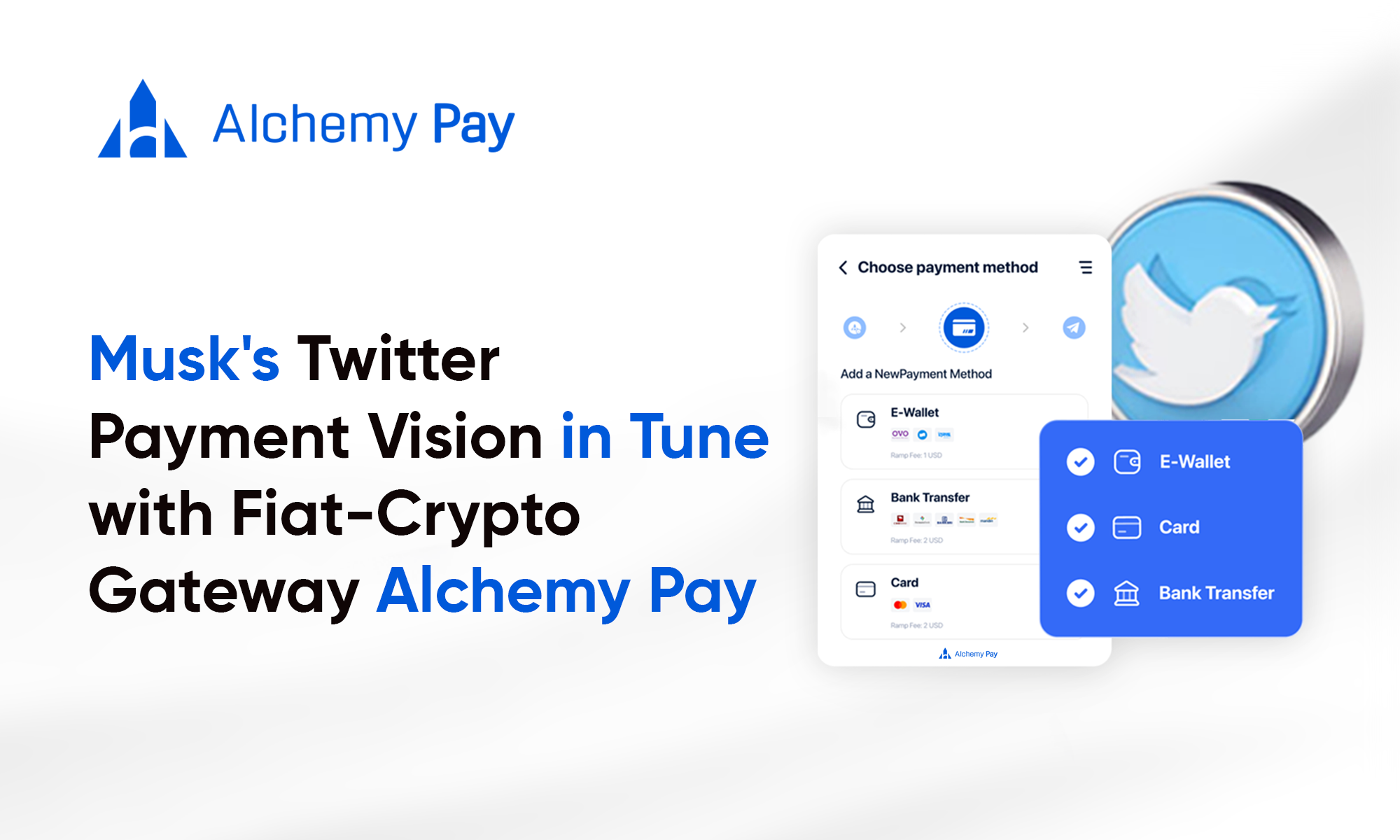 Musk's Twitter Payment Vision in Tune With Fiat-Crypto Gateway Alchemy Pay – Sponsored Bitcoin News