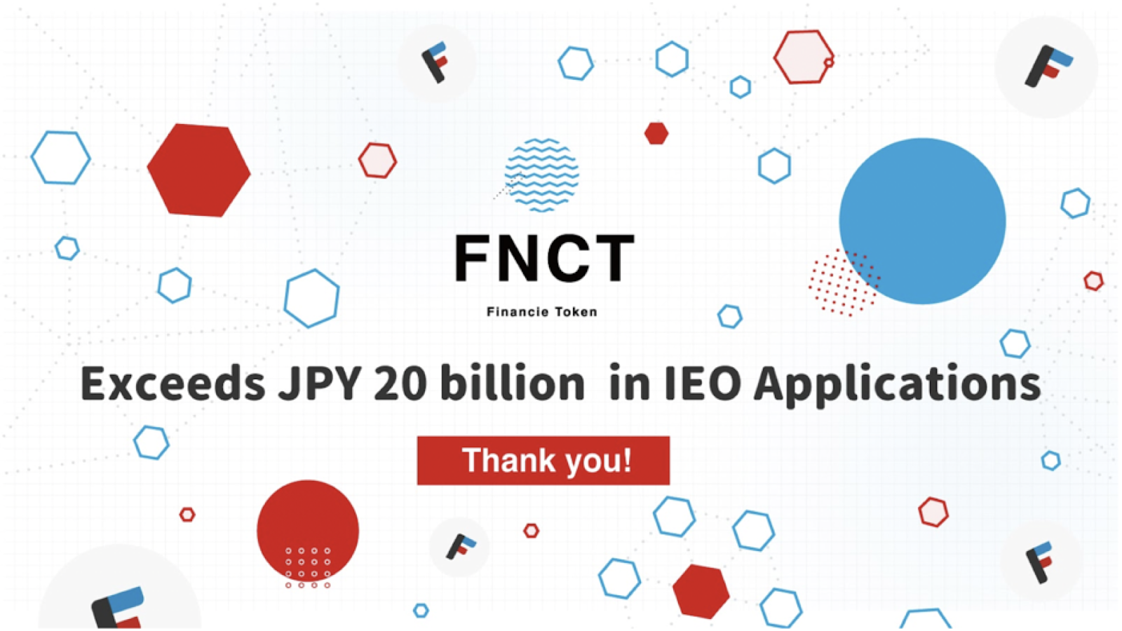 FNCT (Financie Token) Exceeds JPY 20 billion (USD 150 million) in IEO Applications – Press release Bitcoin News