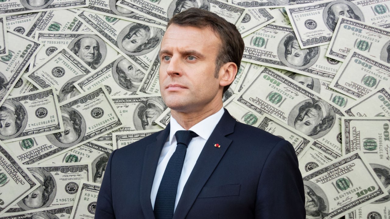 emmanuel macron us dollar