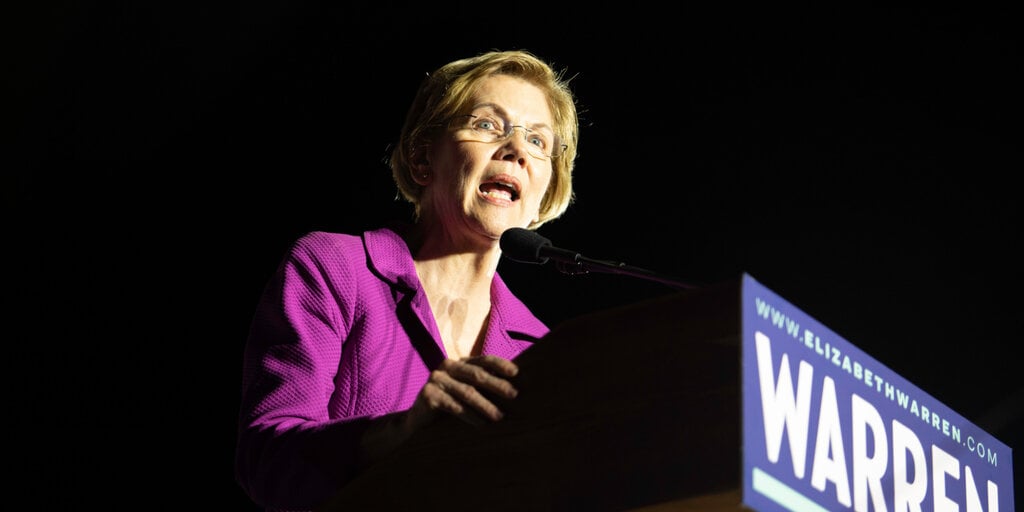 Elizabeth Warren Wants Another DOJ Investigation Into Binance, Binance US