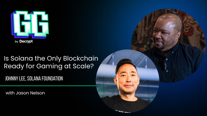 Solana Is Only Network Ready for Gaming: Solana Foundation's Johnny Lee