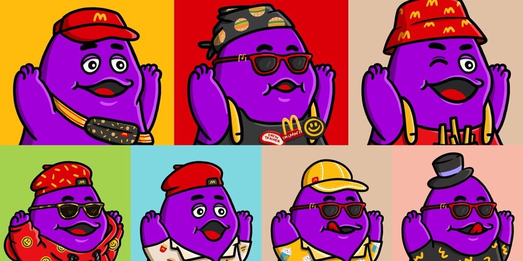 Grimace Forever: McDonald's Is Giving Away Free NFTs That You Can't Trade