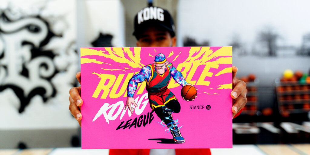 Basketball Title Rumble Kong League and Stance Launch In-Game and IRL HyperSocks