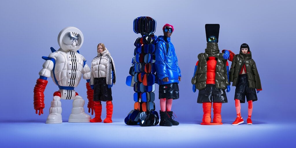 Adidas and Moncler Collab Features AI 'Adventurers' and NFTs