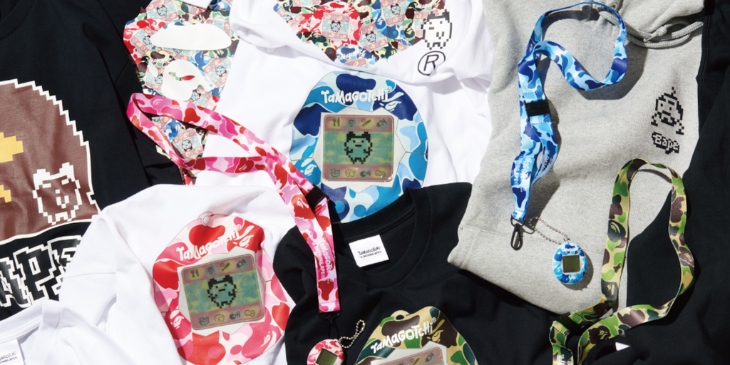 BAPE Bets on Virtual Pet Nostalgia With Tamagotchi Streetwear Collab