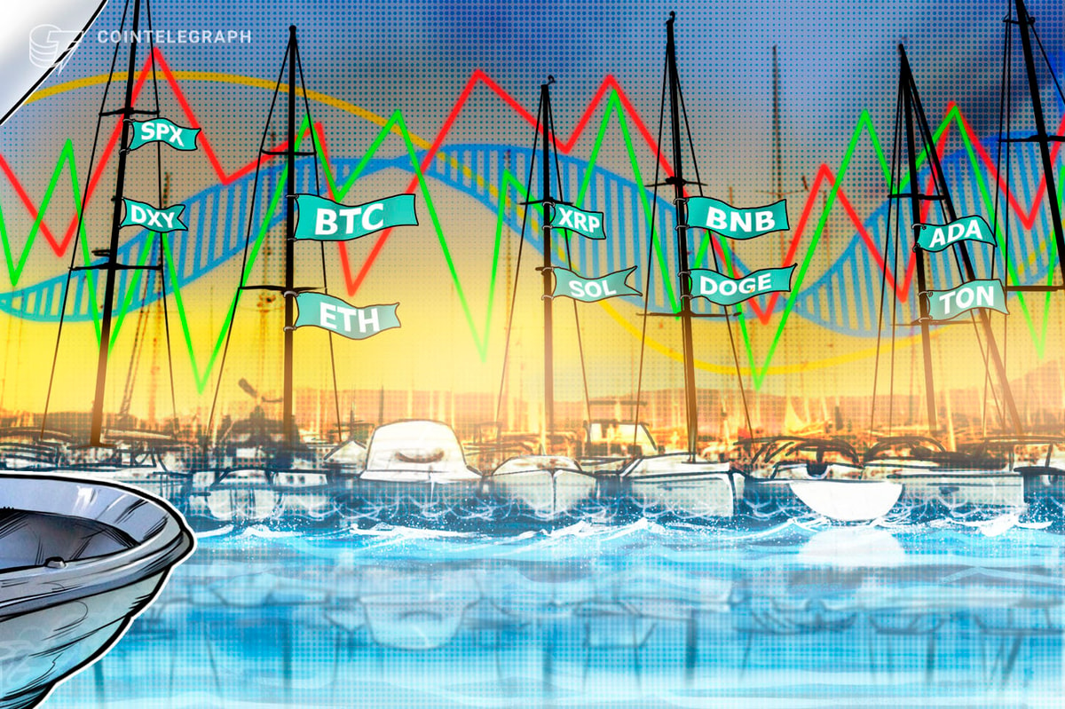 Price analysis 10/30: SPX, DXY, BTC, ETH, BNB, XRP, SOL, ADA, DOGE, TON