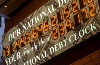 U.S. Government Debt Grows by $275 Billion in One Day