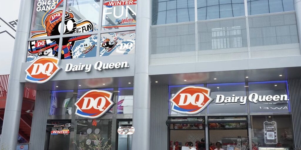 Dairy Queen Is Doing an NFT Thing in China Apparently