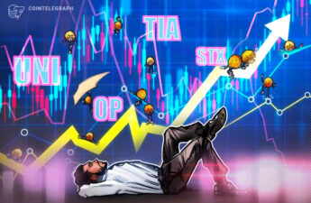 Bitcoin bulls’ run toward $45K could produce tailwinds for UNI, OP, TIA and STX