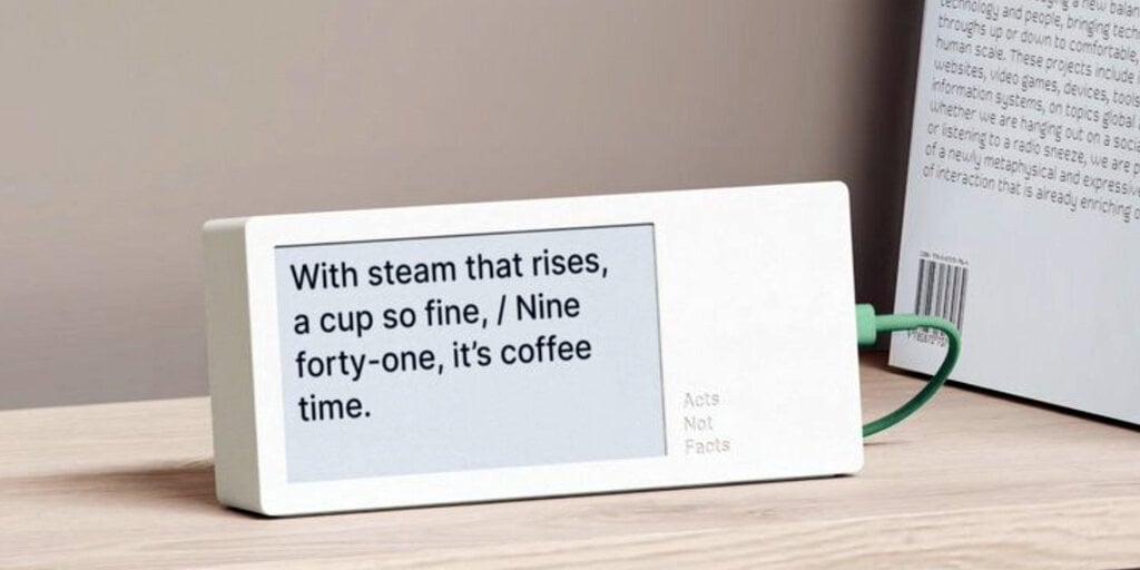 Tick Tock: Get A New Poem Every Minute From This AI Clock