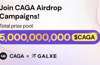 CAGA Crypto Keeps Doors Open to Three Ongoing Airdrop Campaigns with Generous Rewards