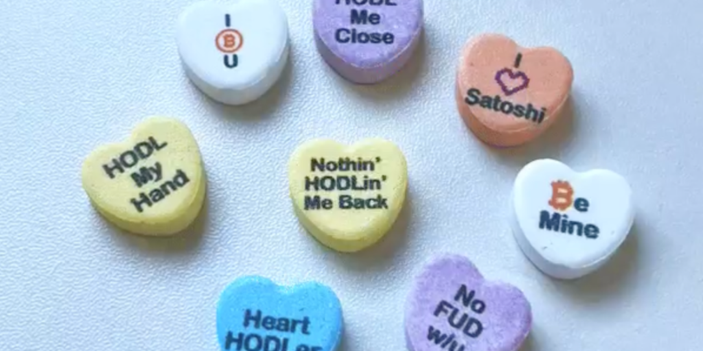 'HODL Me Close': VanEck Is Shilling Its Bitcoin ETF With Valentine's Candy