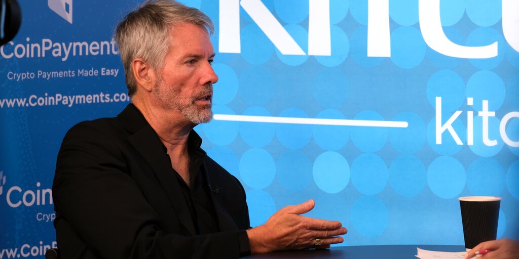 Michael Saylor Isn't Selling: 'Bitcoin Is the Exit Strategy'