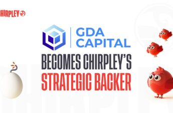 GDA Capital (GDA) Ventures Into the Future of Influencer Marketing, Backs Chirpley as a Key Venture Capital Partner with International Distribution Support – Press release Bitcoin News