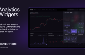 New analytics widgets on Kraken Pro: Elevate your trading strategy