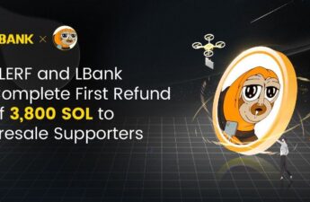 SLERF and LBank Complete First Refund of 3,800 SOL to Presale Supporters