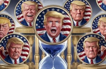 Trump Meme Coins Fall as Former President Gets Fraud Bond Reduced to $175M