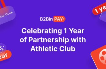 B2BinPay Celebrates One Year of Partnership With Athletic Club