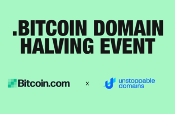 Unstoppable Domains x Bitcoin․com Halving Campaign With .Bitcoin Domains