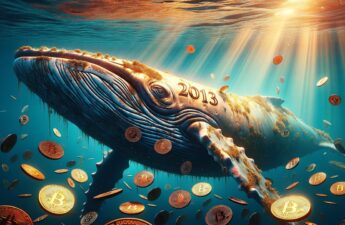 Bitcoin Whale From 2013 Resurfaces, Moves Over 1,000 BTC Worth $61 Million 