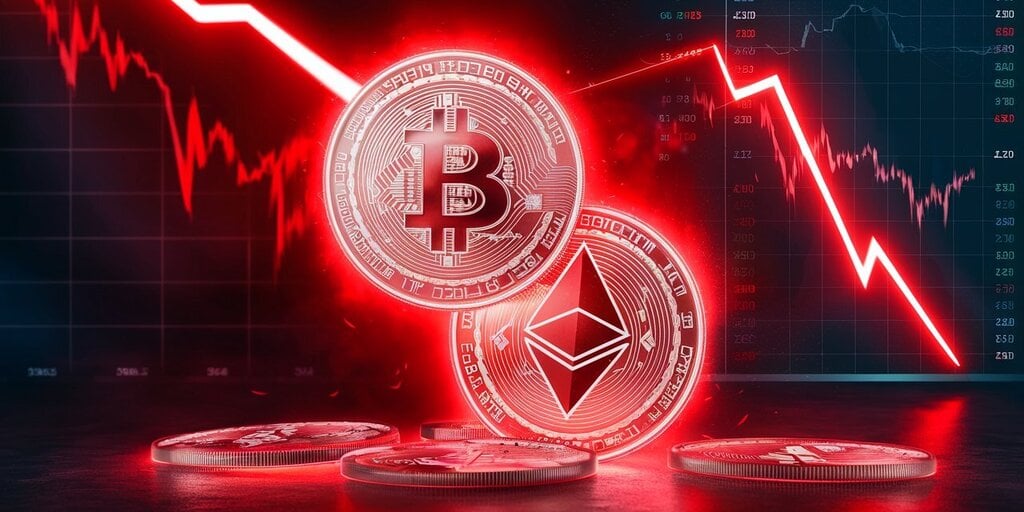 Bitcoin and Ethereum Tank as Crypto Liquidations Top $150 Million
