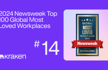 Kraken #14 on Newsweek's Global Most Loved Workplaces 2024 List