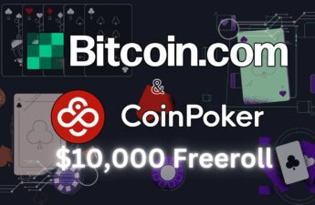 Bitcoin.com to Host $10k Crypto Giveaway In CoinPoker Freeroll Tournament