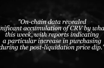 CRV Price Hits $0.35, Rebounding 41% From Recent Low Post-Founder Crisis