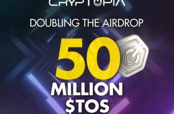 Cryptopia Announces Increased Airdrop Allocation and Beta Tester Rewards