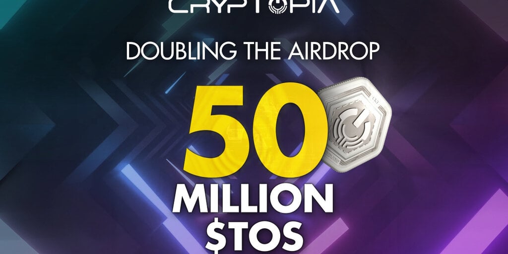 Cryptopia Announces Increased Airdrop Allocation and Beta Tester Rewards