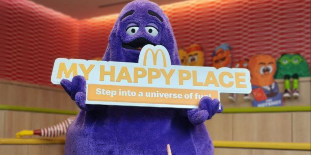 McDonald's Just Launched Its Own Metaverse—And Grimace NFT Owners Are VIPs