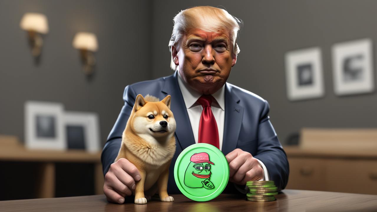 Meme Coin Meltdown: Presidential Tokens TRUMP and BODEN Tumble Amid Market Slump