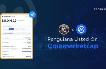 Penguiana’s $PENGU Token Soars Following CoinMarketCap Listing, Preparing for Exciting GUIANA NFT Mint