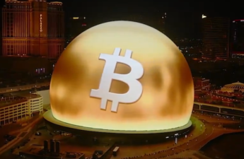 Bitcoin Took Over the Las Vegas Sphere—Where’s Dogwifhat?