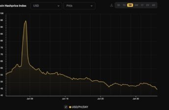 Bitcoin’s Daily Mining Revenue Dollar Value Plummets to Historic Low