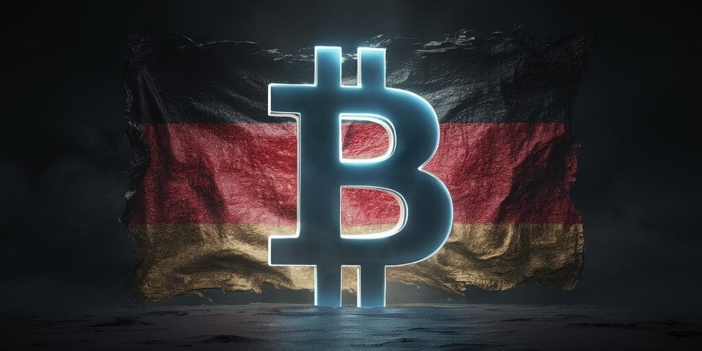 German Government Moves Another $17 Million Worth of Bitcoin to Exchanges