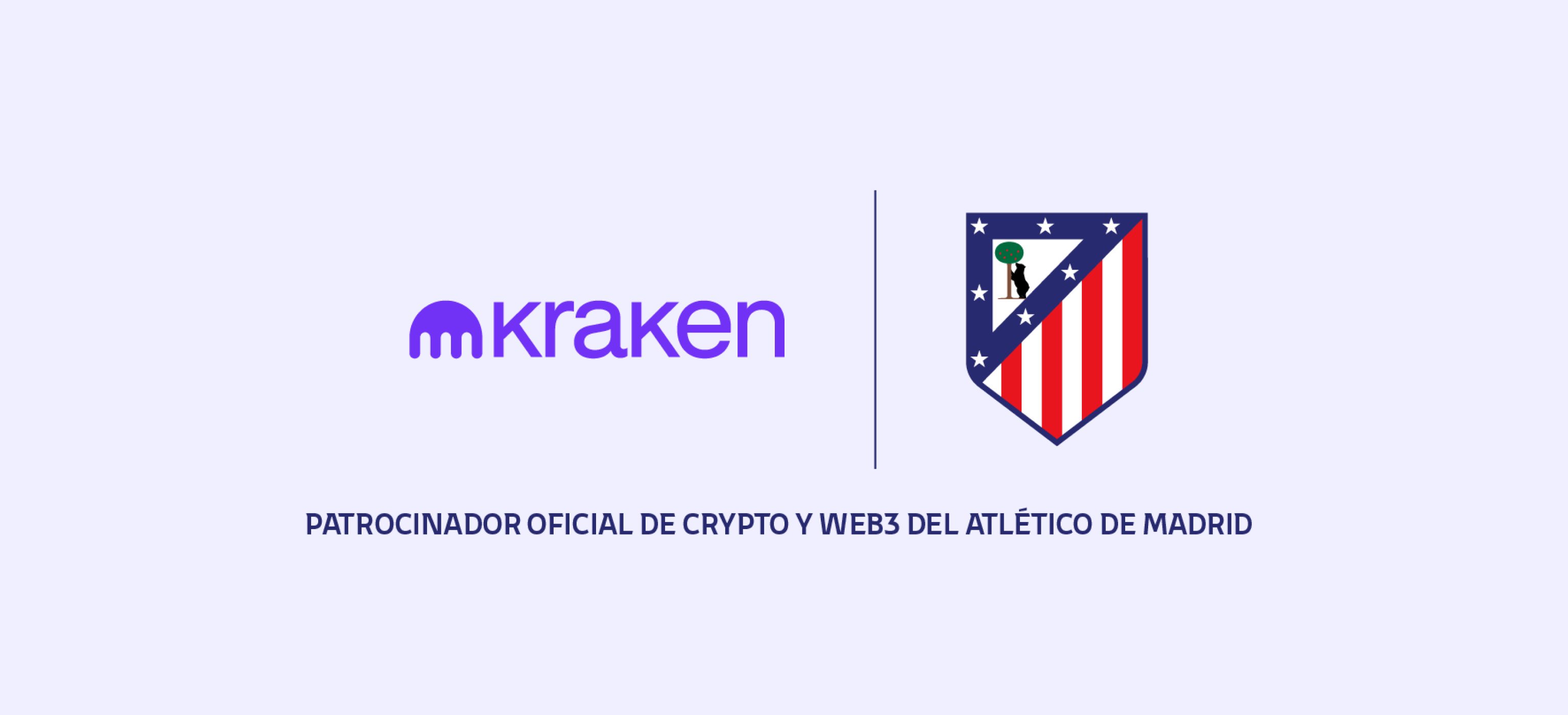 Kraken patrocina al Atlético de Madrid