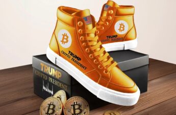 ‘Crypto President High Tops’ — Trump Reveals Limited Edition Bitcoin Sneakers