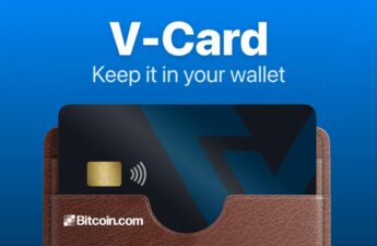 Bitcoin.com Launches V-Card Debit Card In Self-Custody Bitcoin and Crypto DeFi Wallet App