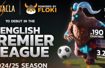 Floki Announces Major Ad Campaign for Valhalla in the English Premier League for 2024-25 Season