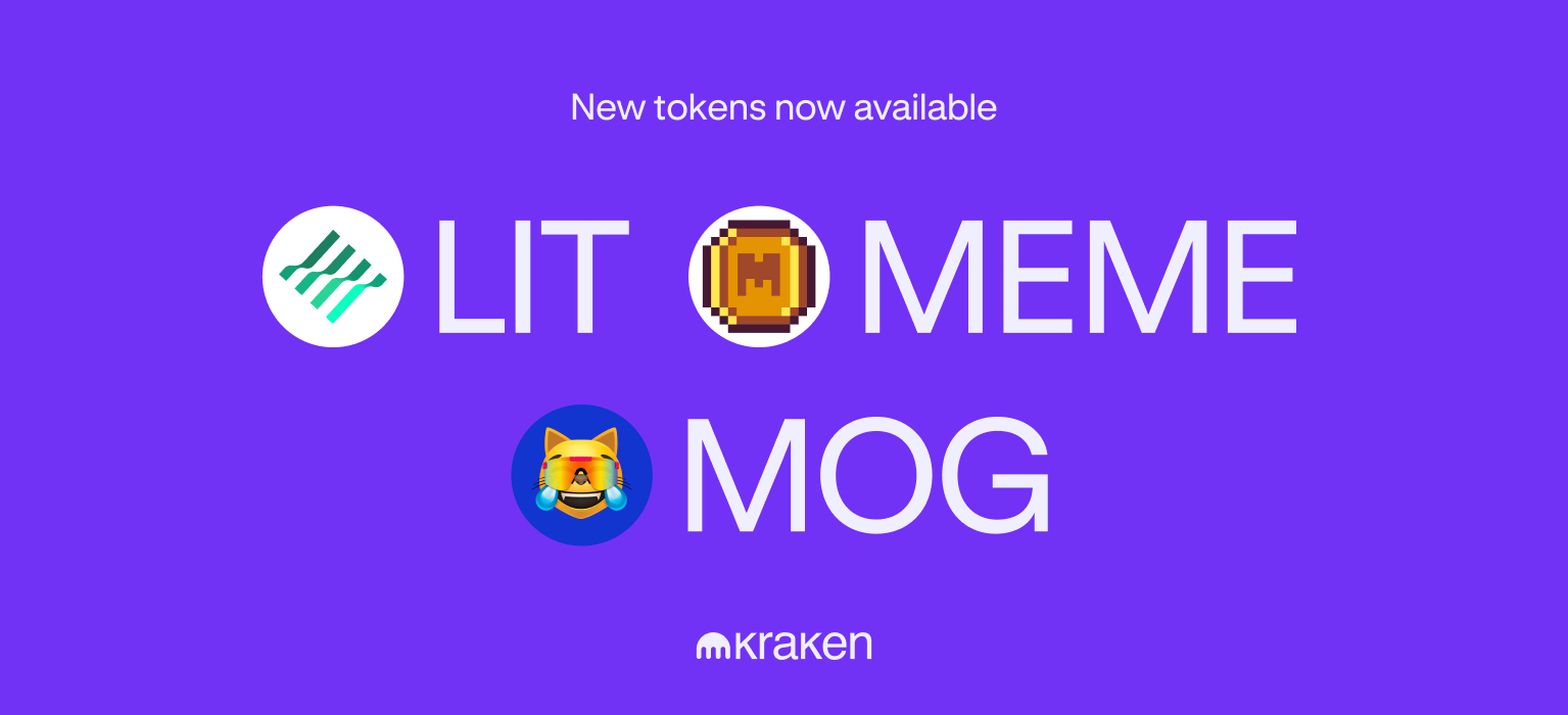 LIT, MEME, and MOG available for trading!