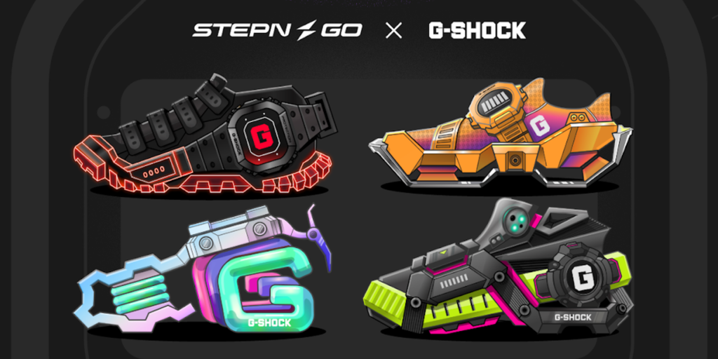 Move-to-Earn Game ‘Stepn Go’ Reveals G-Shock NFT Sneaker Collab