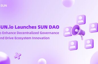 SUN.io Launches SUN DAO to Enhance Decentralized Governance and Drive Ecosystem Innovation