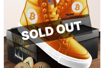 Trump Bitcoin Sneakers Sell Out, Already on EBay for $2,500