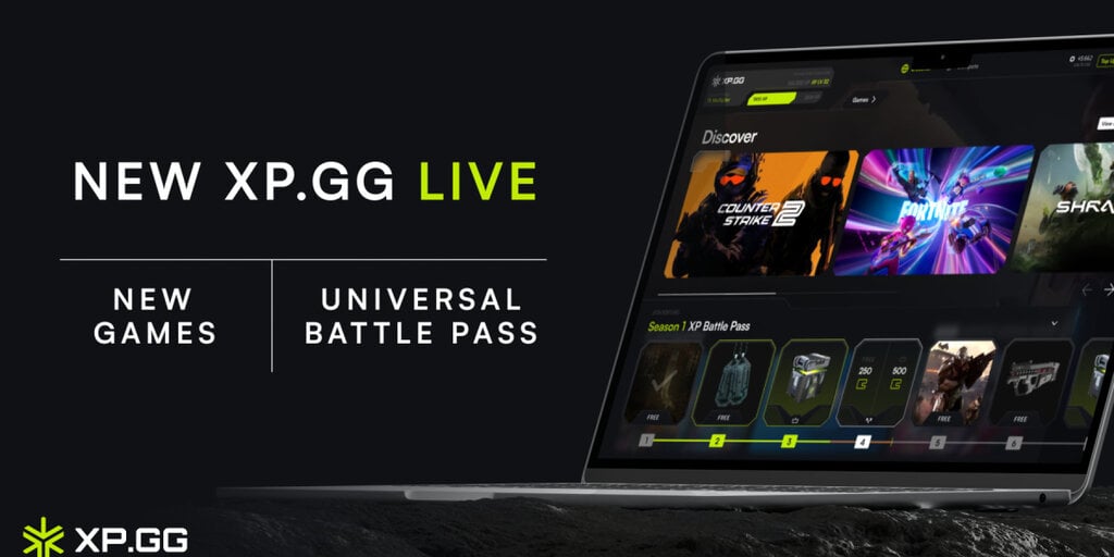 XP.GG Gaming Platform Launches with Universal Battle Pass