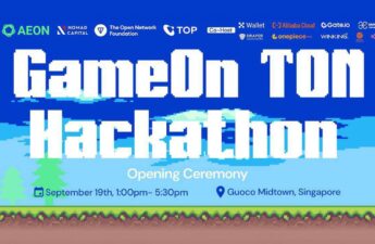 AEON and TON Host GameOn TON Global Gaming Hackathon Opening Ceremony in Singapore Featuring Esteemed Industry Leaders and Speakers