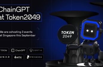 ChainGPT Leads Web3-AI at Token2049 Singapore: Collaborating With Tron, Certik, and More