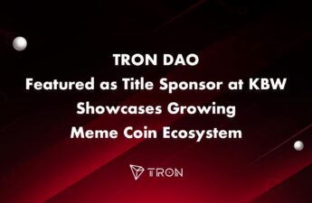 TRON DAO Featured as Title Sponsor at KBW, Showcases Growing Meme Coin Ecosystem