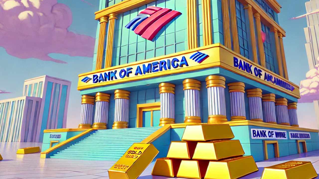 Bank of America Declares Gold the ‘Last Safe Haven’ Asset, Forecasts $3,000 Price