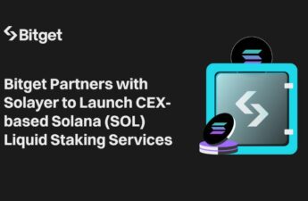 Bitget Partners With Solayer to Launch CEX-based Solana (SOL) Liquid Staking Services